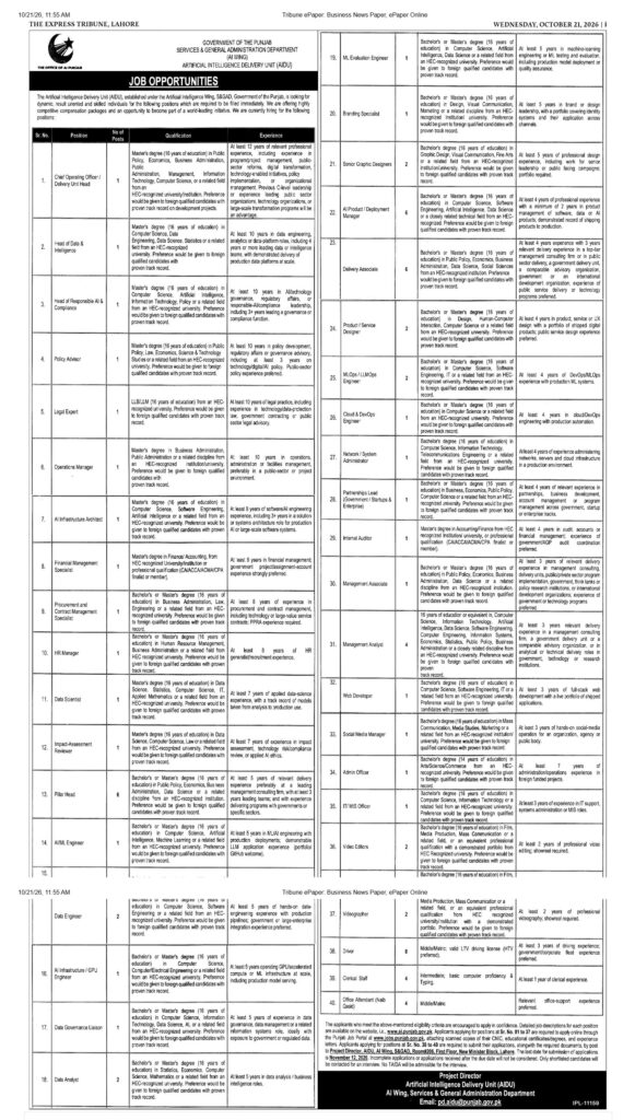 Intellegence Jobs